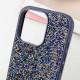 TPU чохол Bling World Rock Diamond для Apple iPhone 16 Pro (6.3") Синій