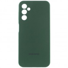 Чохол Silicone Cover Lakshmi Full Camera (AA) with logo для Samsung Galaxy A05s Зелений / Dark green