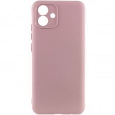 Чохол Silicone Cover Lakshmi Full Camera (AA) для Samsung Galaxy A04 Рожевий / Pink Sand