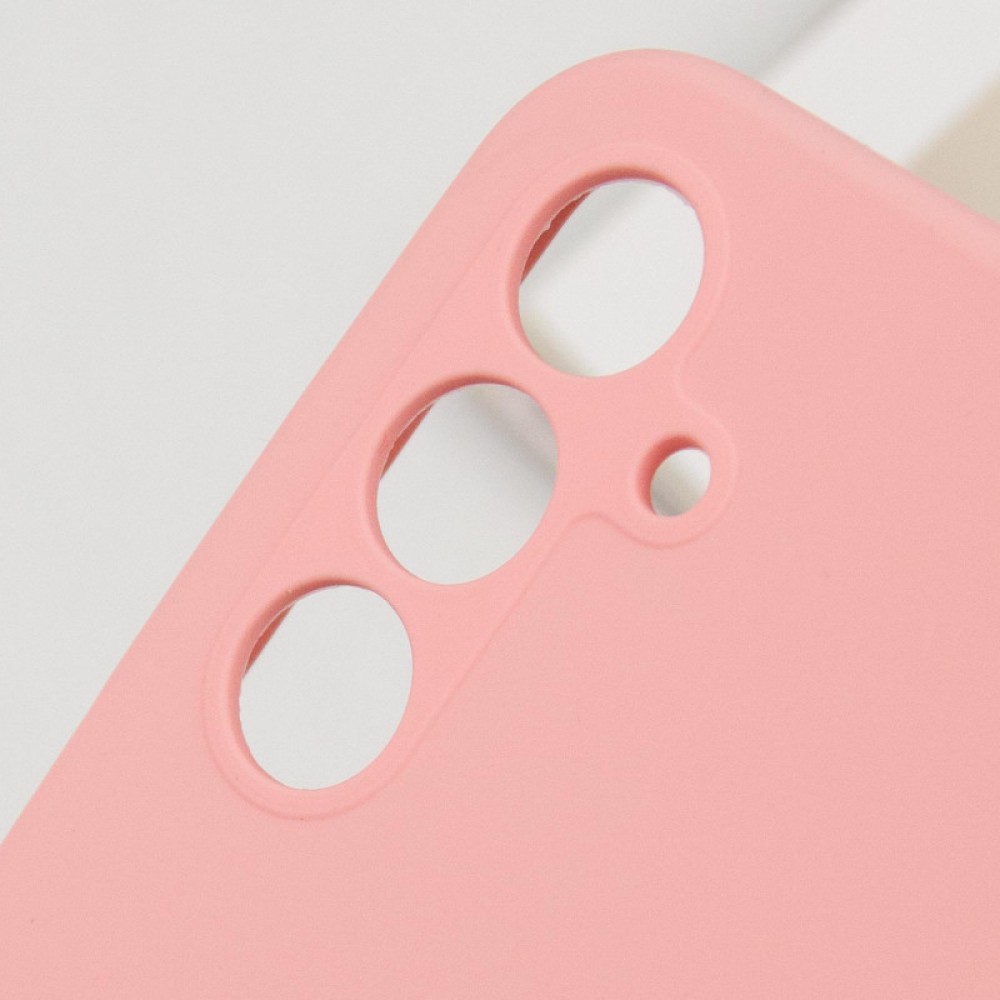 Чохол Silicone Cover Lakshmi Full Camera (AA) для Samsung Galaxy A25 5G Рожевий / Pink