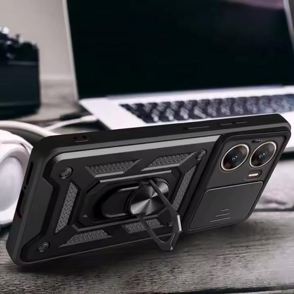 Чохол Ummi Camshield Serge Ring для Xiaomi Poco X7 Pro Чорний