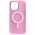 Чохол TPU+PC Lily with MagSafe для Apple iPhone 12 Pro / 12 (6.1") Light Pink