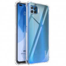 TPU чохол GETMAN Ease logo посилені кути Full Camera для Oppo Reno 4 Lite Безбарвний (прозорий)