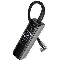 Автомобільний насос Borofone FC1 Air Pump Black Gray