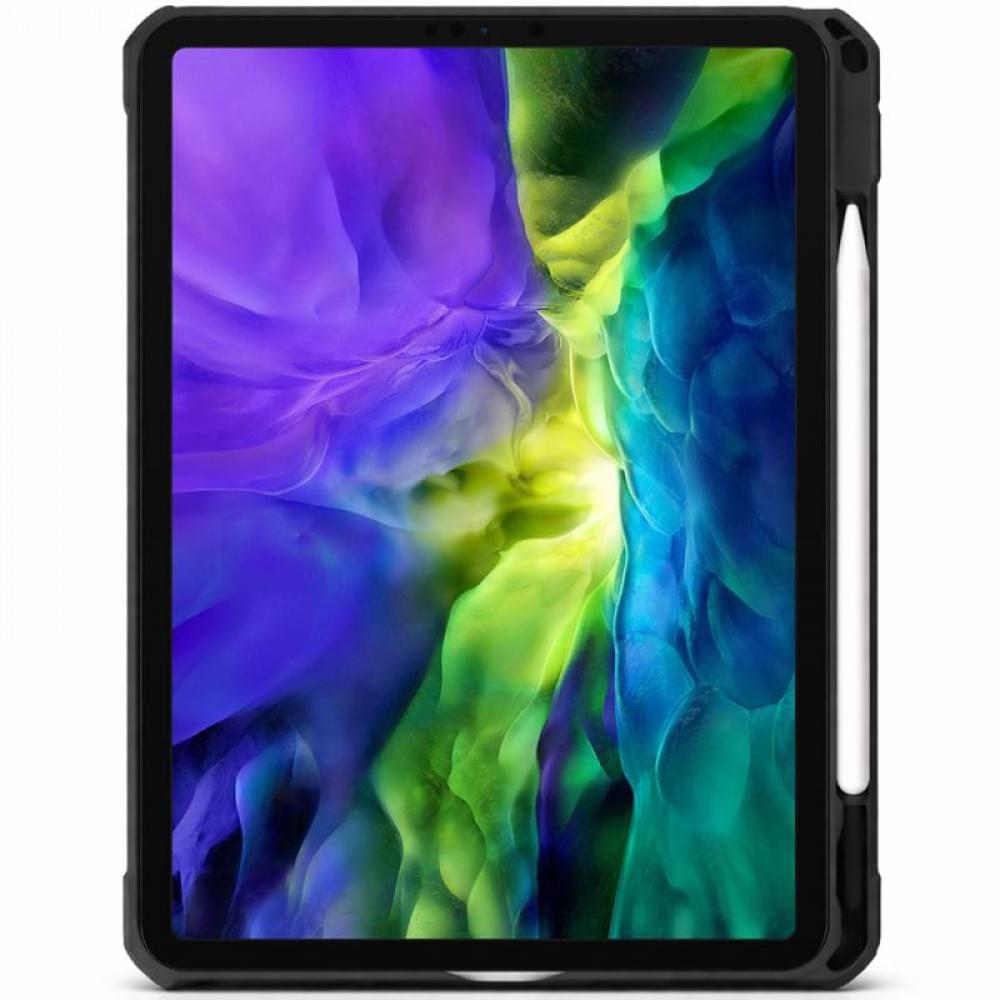 TPU+PC чохол Xundd 360 Rotate Stand (pen slot) для Apple iPad Pro 11" (2024-25) Чорний
