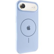Чохол Silicone Case Full Protective (AA) V2 with MagSafe для Apple iPhone 17 Air (6.5") Блакитний / Lilac Blue