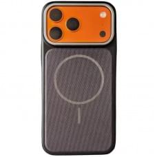 Чохол TPU TechWoven Hybrid with MagSafe для Apple iPhone 17 Pro Max (6.9") Black / Purple