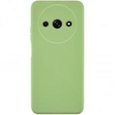 Силіконовий чохол Candy Full Camera для Xiaomi Redmi A3 Фісташковий