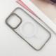 TPU+PC чохол Blueo Skin Friendly Frosted with MagSafe для Apple iPhone 16 Pro Max (6.9") Сірий