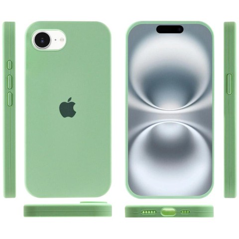Чохол Silicone Case Full Protective (AA) для Apple iPhone 16e (6.1") Зелений / Pistachio