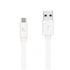 Дата кабель Hoco X5 Bamboo USB to MicroUSB (100см) Білий