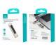 Флеш накопичувач USAMS US-ZB279 USB3.2+Type-C GEN1 Dual Ports Aluminum Alloy 10G Flash Drive 256G Silver