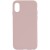 Чохол Silicone Case Full Protective (AA) NO LOGO для Apple iPhone XR (6.1") Рожевий / Chalk Pink