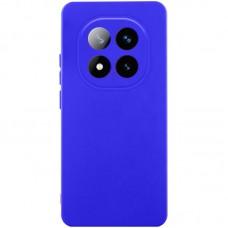 Чохол TPU GETMAN Liquid Silk Full Camera для Xiaomi Redmi Note 14 Pro+ 5G Блакитний / Blue