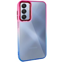 Чохол TPU+PC Fresh sip series для Samsung Galaxy A25 5G Синій / Рожевий