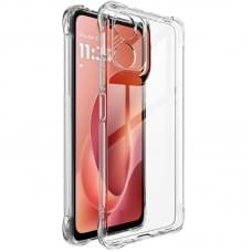 TPU чохол GETMAN Ease logo посилені кути Full Camera для Motorola Moto G06 Безбарвний (прозорий)