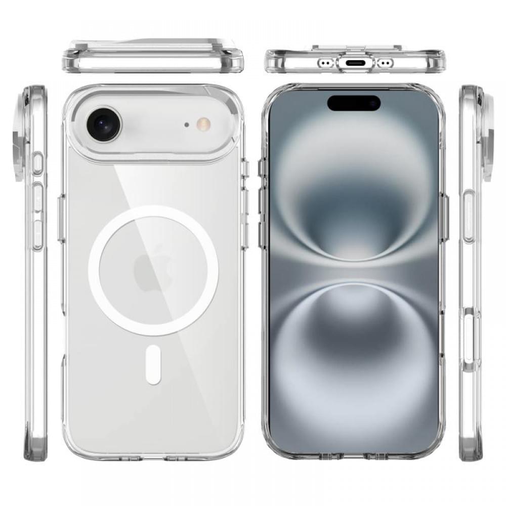 Чохол TPU Space Case Apex with MagSafe для Apple iPhone 17 Air (6.5") Silver