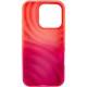 Чохол TPU ColorWave для Apple iPhone 16 Pro (6.3") Peach / Pink
