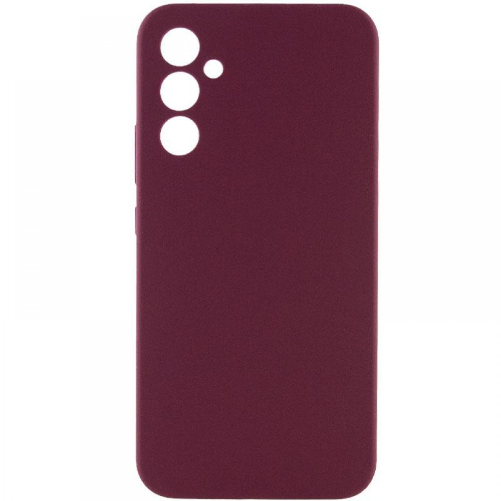 Чохол Silicone Cover Lakshmi Full Camera (AAA) для Xiaomi 11T / 11T Pro Бордовий / Plum