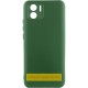 Чохол Silicone Cover Ummi Lakshmi Full Camera (AA) для Xiaomi Redmi A1+ / A2+ Зелений / Dark green