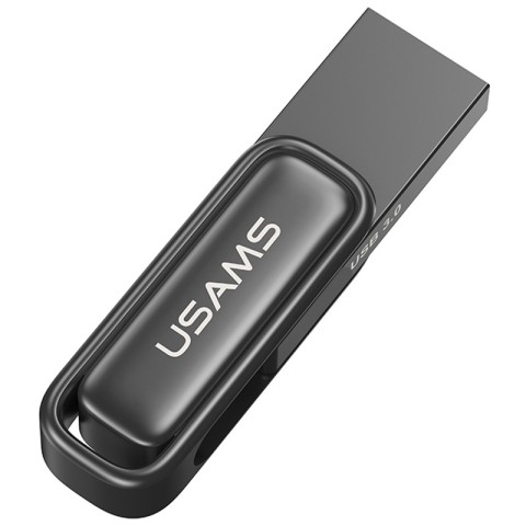 Флеш-накопичувач Usams US-ZB332 USB 3.0 Zinc Alloy Rotating – 64GB Tarnish