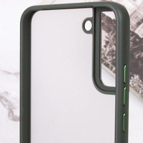 Чохол TPU+PC North Guard для Samsung Galaxy S22+ Dark Green