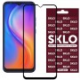 Захисне скло SKLO 3D (full glue) для TECNO Spark 6 Go Чорний