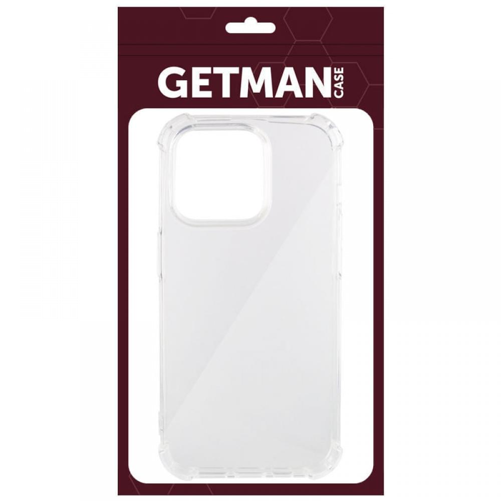 TPU чехол GETMAN Ease logo усиленные углы для Apple iPhone 14 Pro (6.1")
