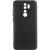 Чохол TPU GETMAN Liquid Silk Full Camera для Xiaomi Redmi Note 8 Pro Чорний / Black