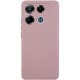 Чохол TPU GETMAN Liquid Silk Full Camera для Infinix Note 40 Pro 4G Рожевий / Pink Sand