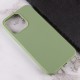 Силіконовий чохол Candy для Apple iPhone 14 Pro (6.1") Фісташковий