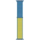 Ремінець Nylon для Apple Watch 42(ser.1-3)/44/45/46/49mm Blue / Yellow
