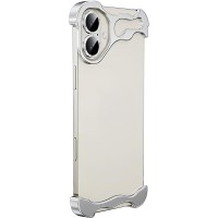 Чохол Minimalist Metal Bumper для Apple iPhone 17 (6.3") Silver