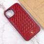 Шкіряний чохол Polo Santa Barbara для Apple iPhone 15 Plus (6.7") Red