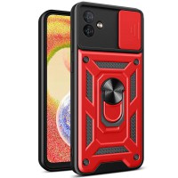 Чохол Ummi Camshield Serge Ring для Samsung Galaxy A06 Червоний / Red