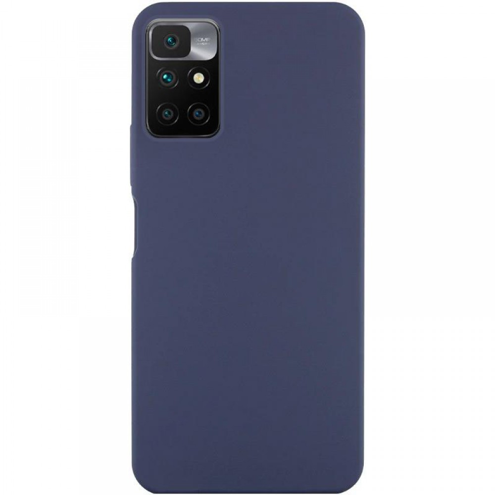 Чохол Silicone Cover Ummi Lakshmi (AA) для Xiaomi Redmi 10 Синій / Midnight Blue
