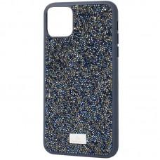 TPU чохол Bling World Rock Diamond для Apple iPhone 15 Pro Max (6.7") Синій