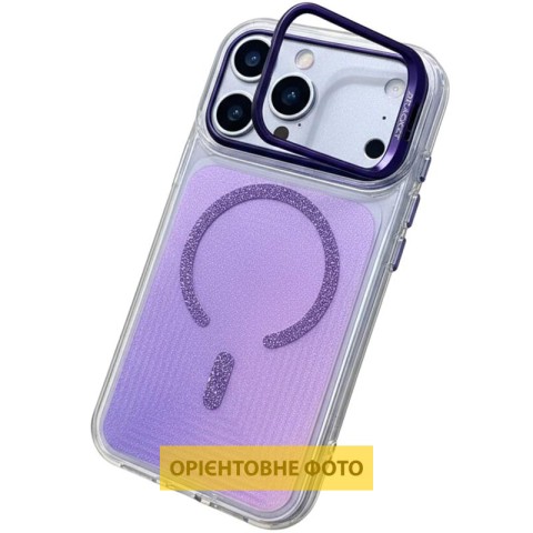 Чохол TPU+PC Jewel Sparkle with MagSafe для Apple iPhone 17 Air (6.5") Lavender Glitter