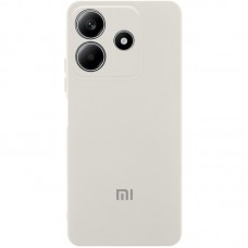 Чохол Silicone Cover Lakshmi Full Camera (AA) with logo для Xiaomi Redmi Note 14 5G Білий / White
