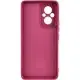 Чохол Silicone Cover Ummi Lakshmi Full Camera (AA) для Xiaomi Poco M5 Бордовий / Marsala