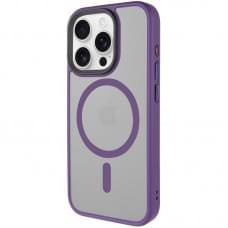 TPU+PC чехол Metal Buttons with MagSafe для Apple iPhone 16 Pro Max (6.9")