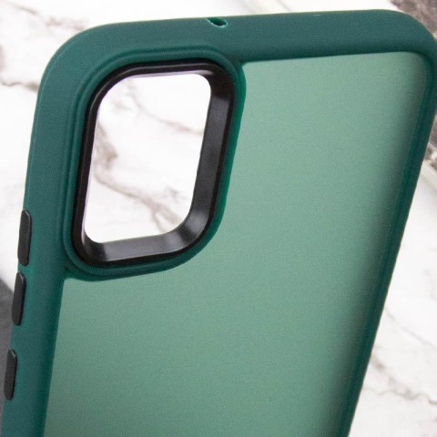 Чохол TPU+PC Lyon Frosted для Samsung Galaxy A07 Green