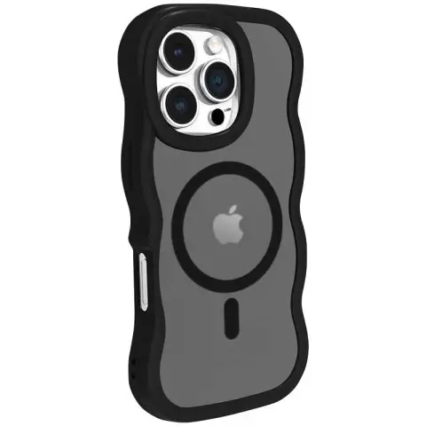 Чохол TPU+PC Undine with MagSafe для Apple iPhone 16 Pro (6.3") Black