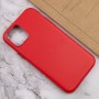 Шкіряний чохол Leather Case (AA Plus) для Apple iPhone 11 Pro Max (6.5") Crimson