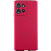 Чохол Silicone Cover Lakshmi Full Camera (AA) with MagFit для Motorola Edge 50 Neo Червоний / Rose Red