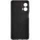Чохол TPU GETMAN Liquid Silk Full Camera для Motorola Moto G24 Чорний / Black