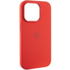 Чохол Silicone Case Metal Buttons (AA) для Apple iPhone 14 Pro Max (6.7") Червоний / Red