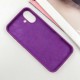 Чохол Silicone Case Full Protective (AA) для Apple iPhone 16 Plus (6.7") Фіолетовий / Grape