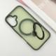 Чохол Ummi Colorful with MagSafe HQ Ring для Apple iPhone 16 (6.1") Green
