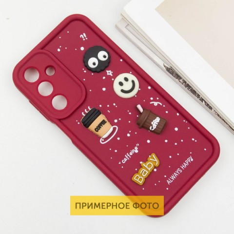 Чохол TPU Toys Case для Xiaomi Redmi Note 12 4G Red / Always Happy